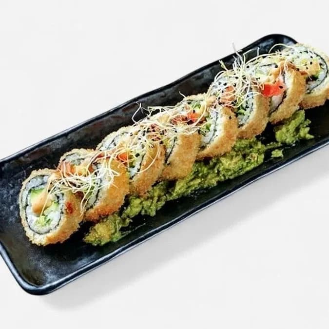 Salmon Crunch Roll